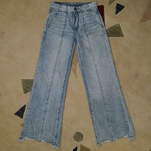 American eagle wide leg jeans